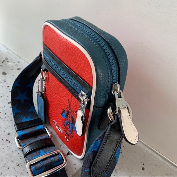 NWT Coach Marvel Terrain Crossbody With Spider-Man - Picture 5 of 9